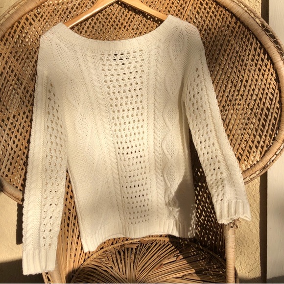 SOLD🦋Off-Shoulder Knit Sweater - Picture 2 of 2